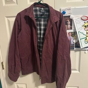 Maroon Polo Ralph Lauren jacket